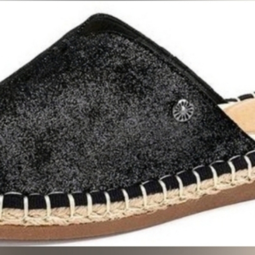 Yellow Box Black Espadrille Slip-On Women’s Shoe